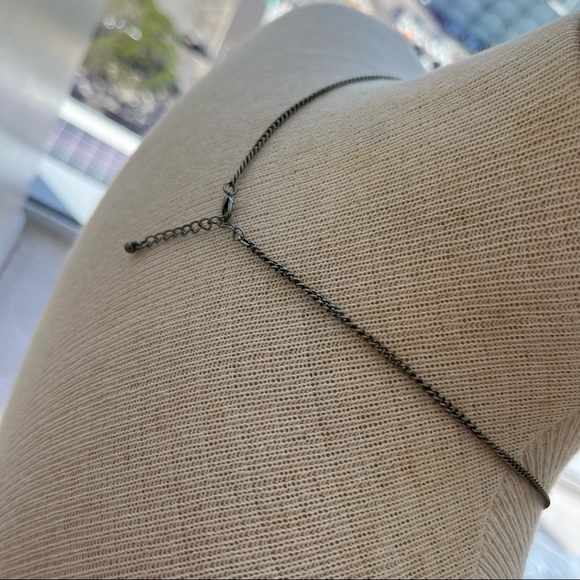 Faux Ivory Boho Tooth Necklace - Picture 7 of 8